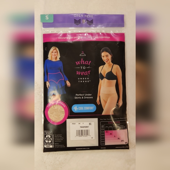 Maidenform Flexees Shaper Brief Nude Lace Firm Cool Comfort Size Small N… - Picture 6 of 9